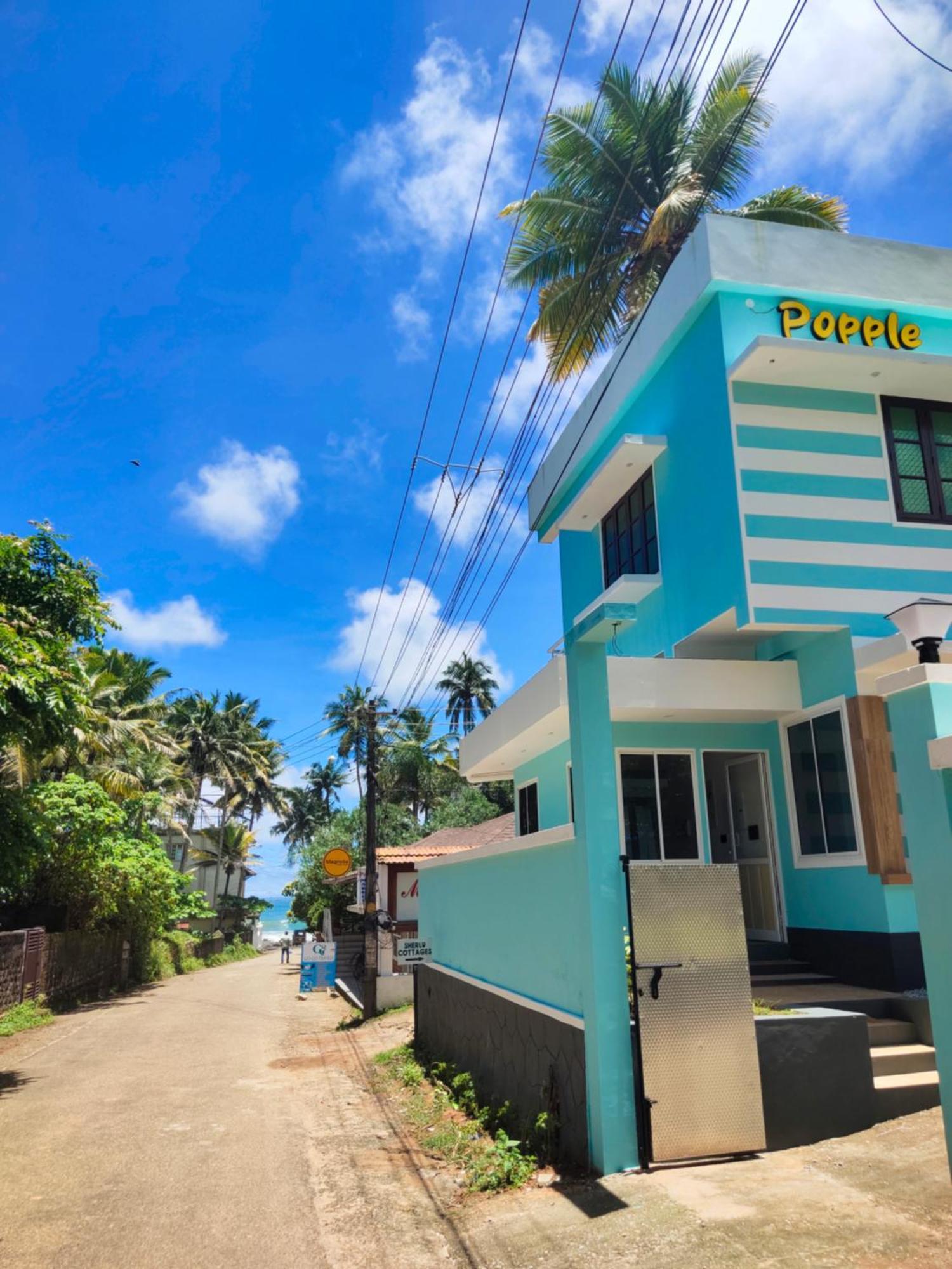 Popple Beach House Varkala Exteriér fotografie