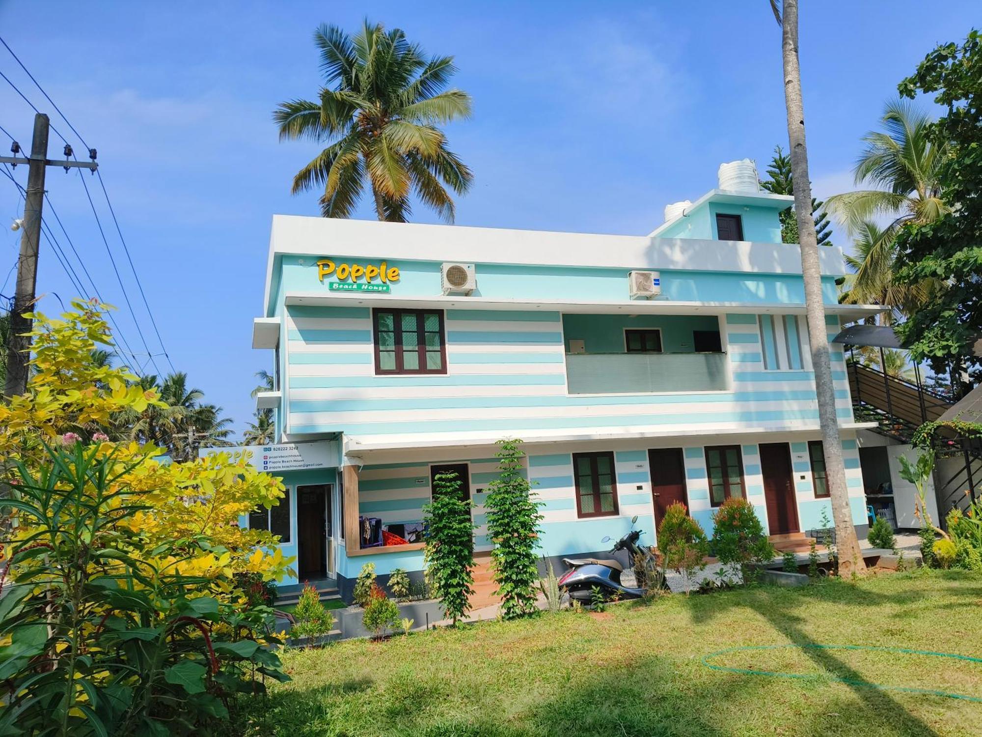Popple Beach House Varkala Exteriér fotografie