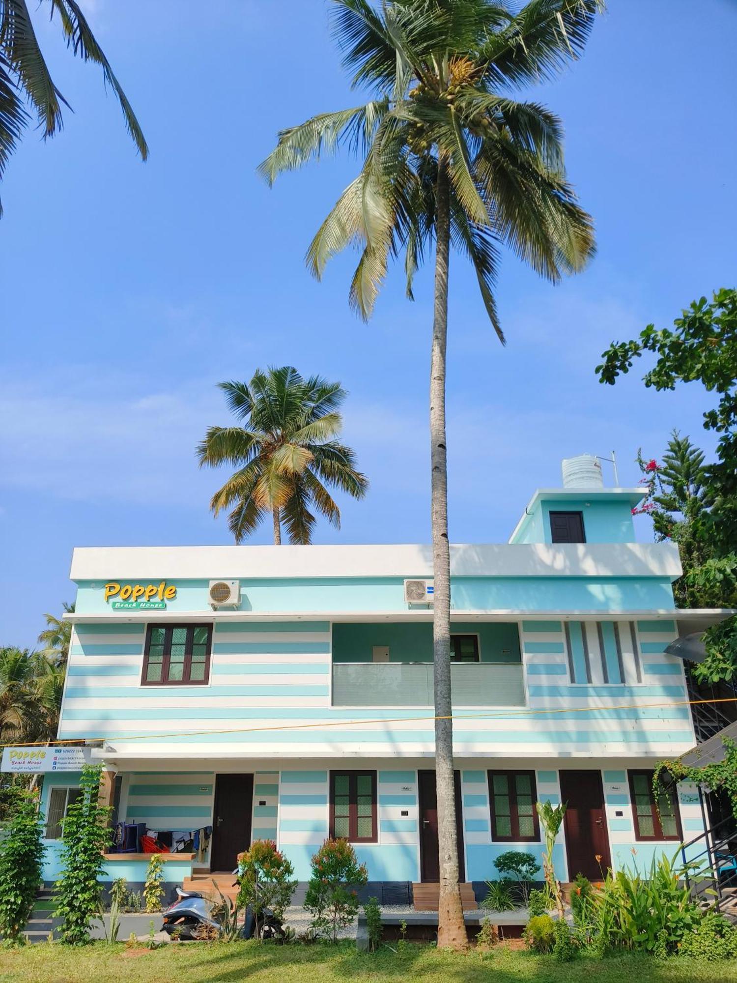 Popple Beach House Varkala Exteriér fotografie