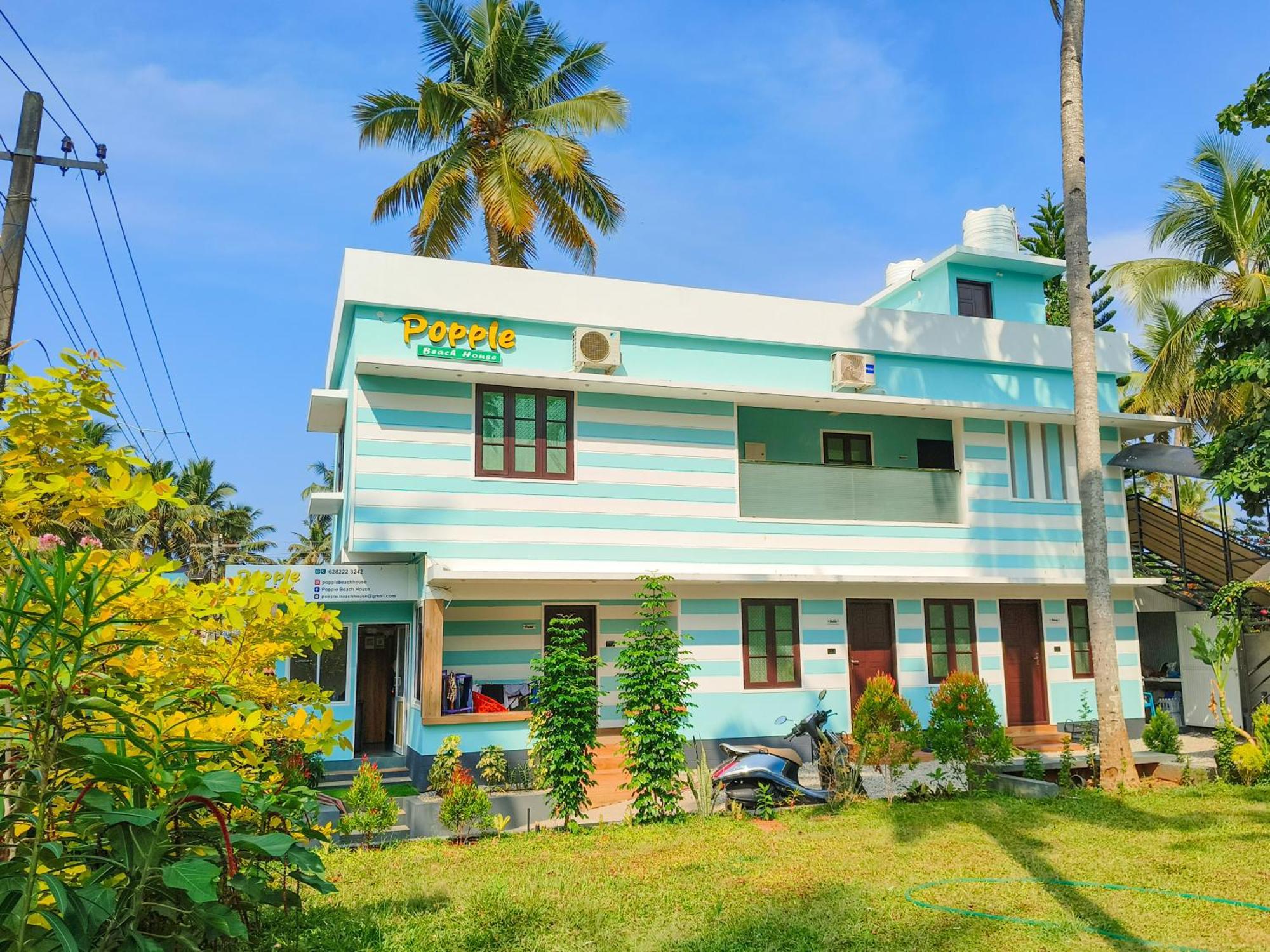 Popple Beach House Varkala Exteriér fotografie